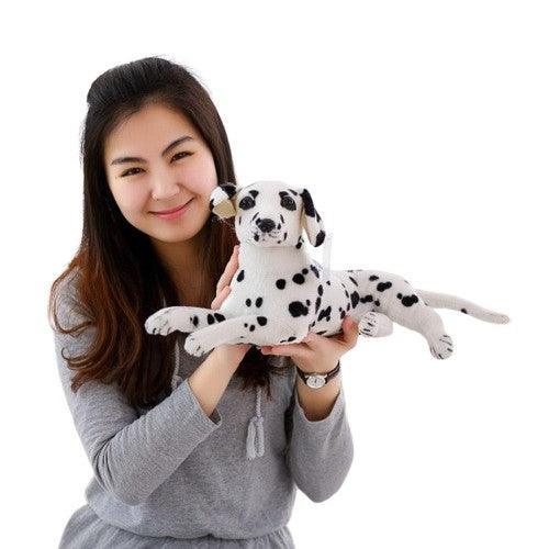 12" Realistic Dalmatian Plush Toy