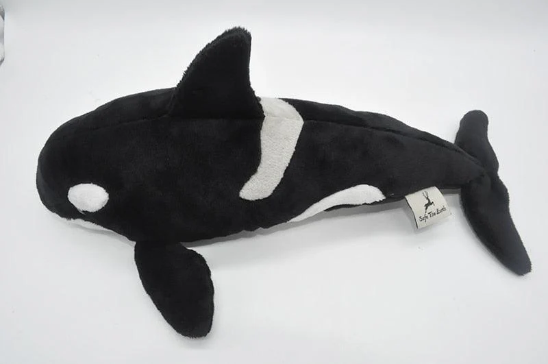 15.5" Cute Killer Whale Orca Simulation Animal Stuff Plush Toy Doll - Image 2