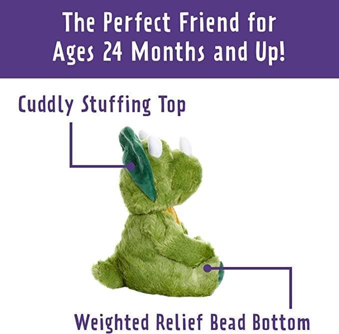 Dino Dinosaur Warm Pal - Microwaveable, Lavender-Scented Plushies - Image 4