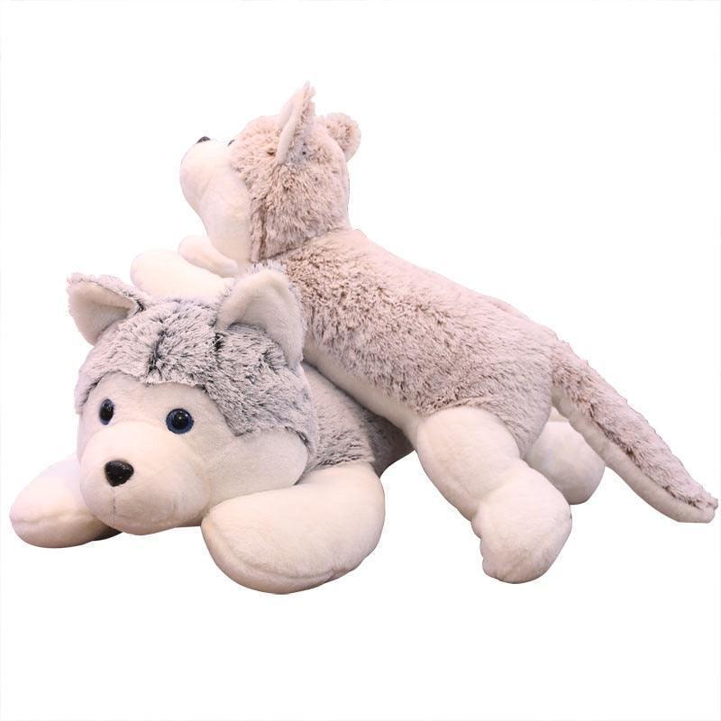 18" - 30" Giant Husky Stuffed Animal Plush Toy - Image 2