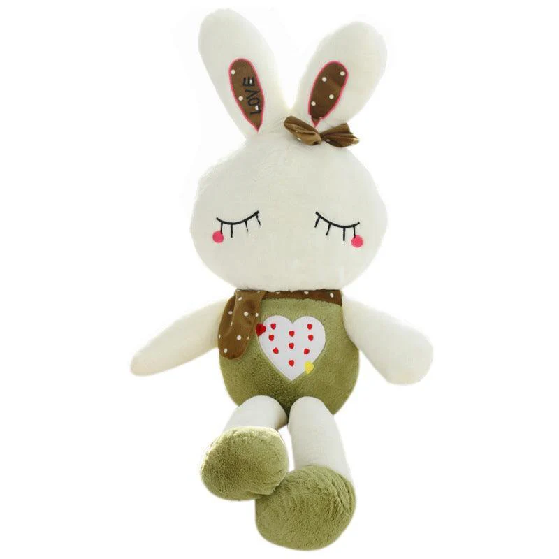 31" Giant Pink Peepy Bunny Plushie - Image 3