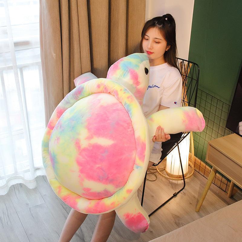 32" Giant Colorful Sea Turtle Plush Toys - Image 12