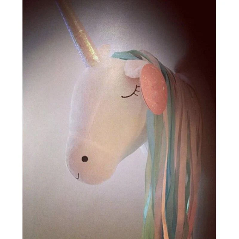 3D Animal Head Unicorn Decor Kids Room Wall Decoration - Image 5