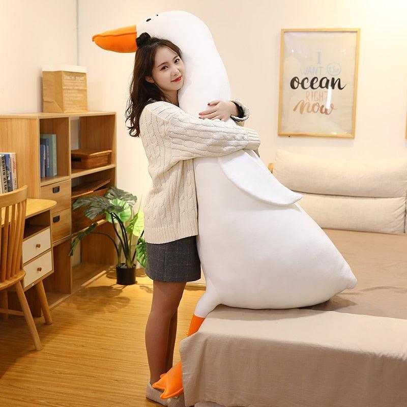 Big Goose Pillow Plushie Toy - Image 3