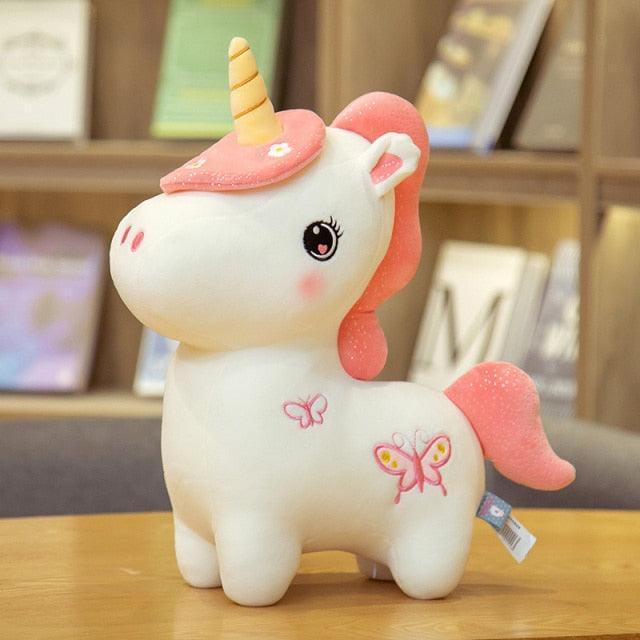 9" - 20"  Lovely Rainbow Unicorn Plush Toys, Kawaii Unicorn Toys - Image 3