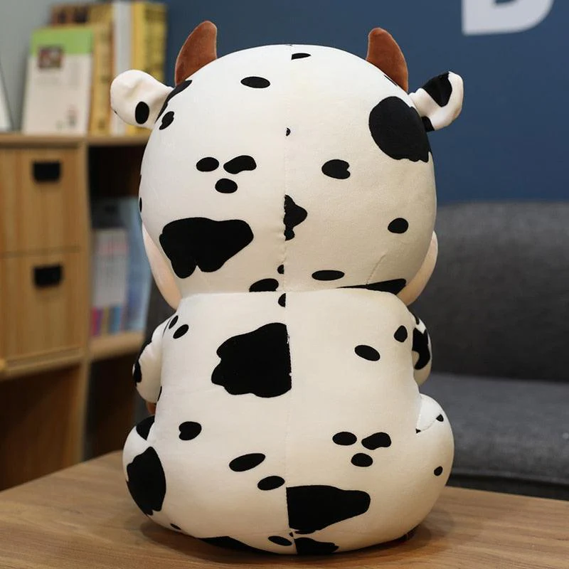 9.5" - 21.5" Cute Cow Plush Toy, Cattle Stuffed Animals - Image 3