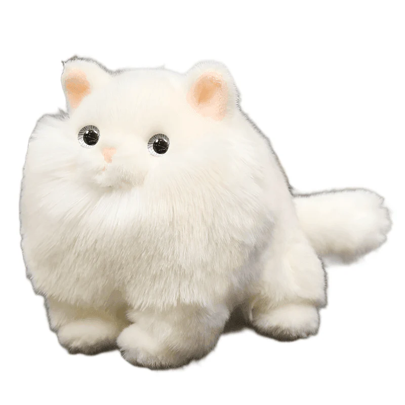 Adorable Fuzzy Mane Kitty Cat Stuffed Animals