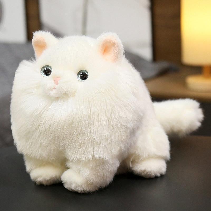 Adorable Fuzzy Mane Kitty Cat Stuffed Animals - Image 3
