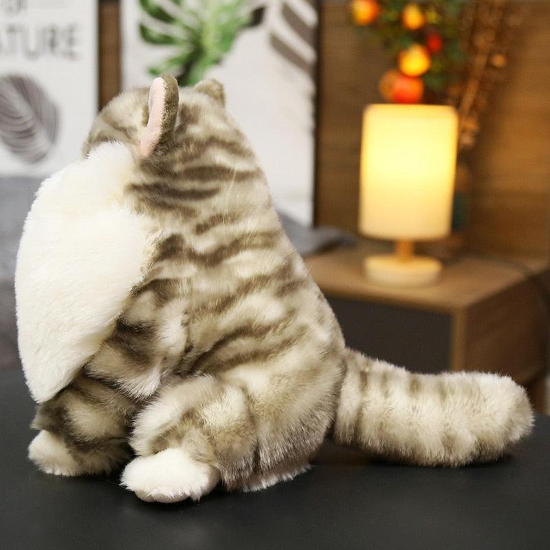 Adorable Fuzzy Mane Kitty Cat Stuffed Animals - Image 7