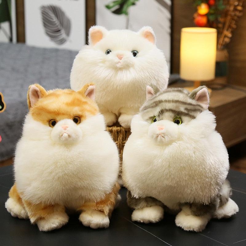 Adorable Fuzzy Mane Kitty Cat Stuffed Animals - Image 9