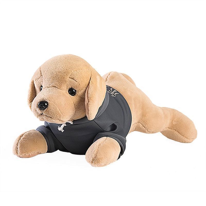 Adorable Golden Retriever Plushies with Hoodies - Image 6