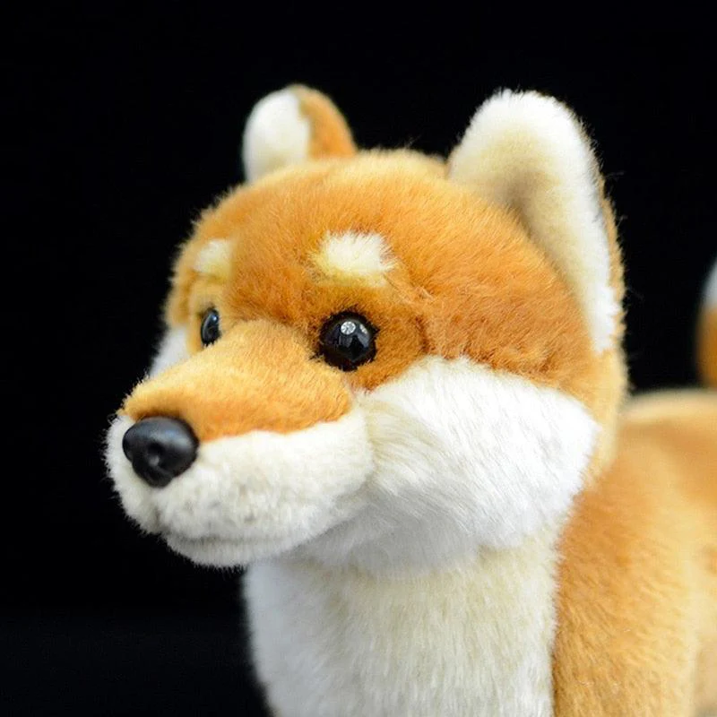 Adorable Lifelike Japanese Shiba Inu Plushie - Image 6