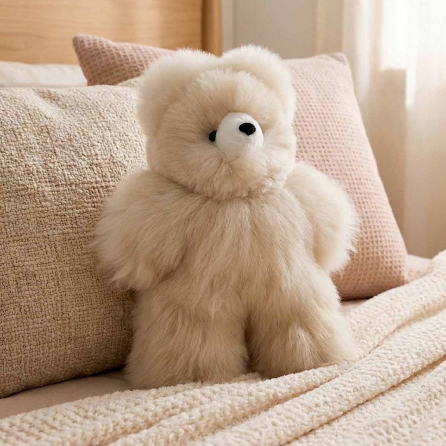 Alpaca Stuffed Animal - Bear - Large 21" - Image 6