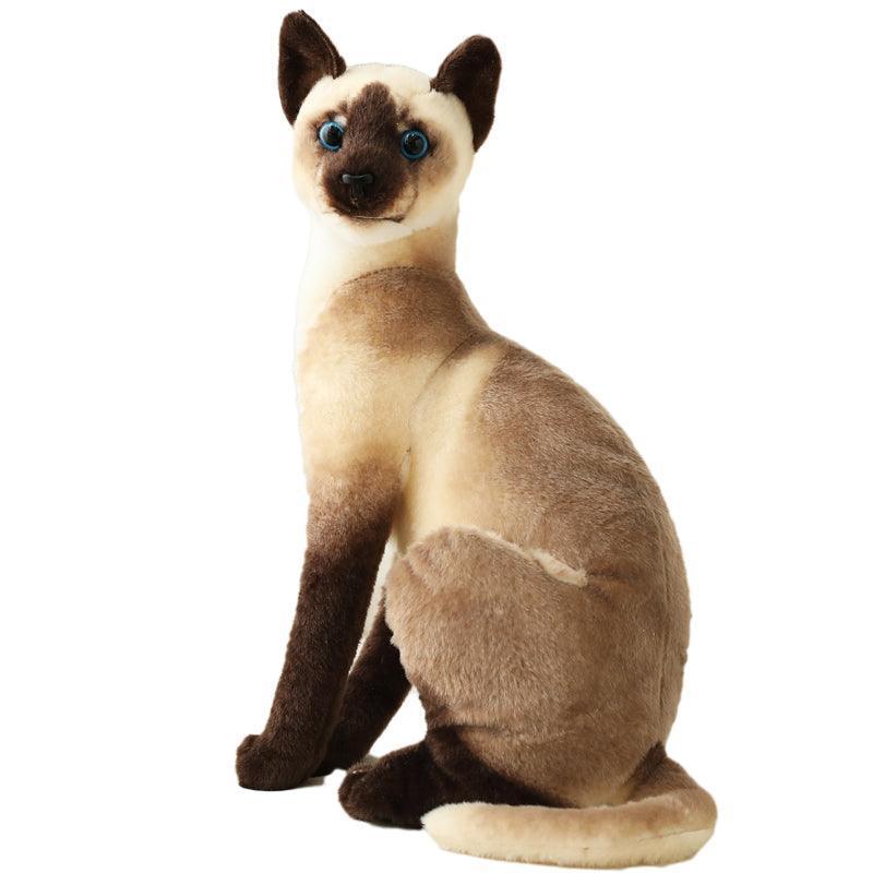 American Shorthair and Siamese Cat Plush Toys - Image 2