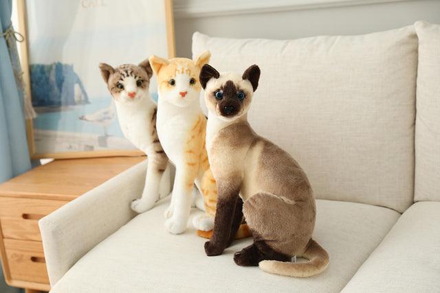 American Shorthair and Siamese Cat Plush Toys - Image 9