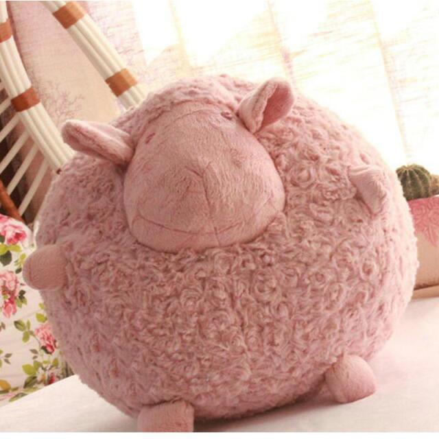 Ball Shape Sheep Lamb Doll Plush Toys - Image 4