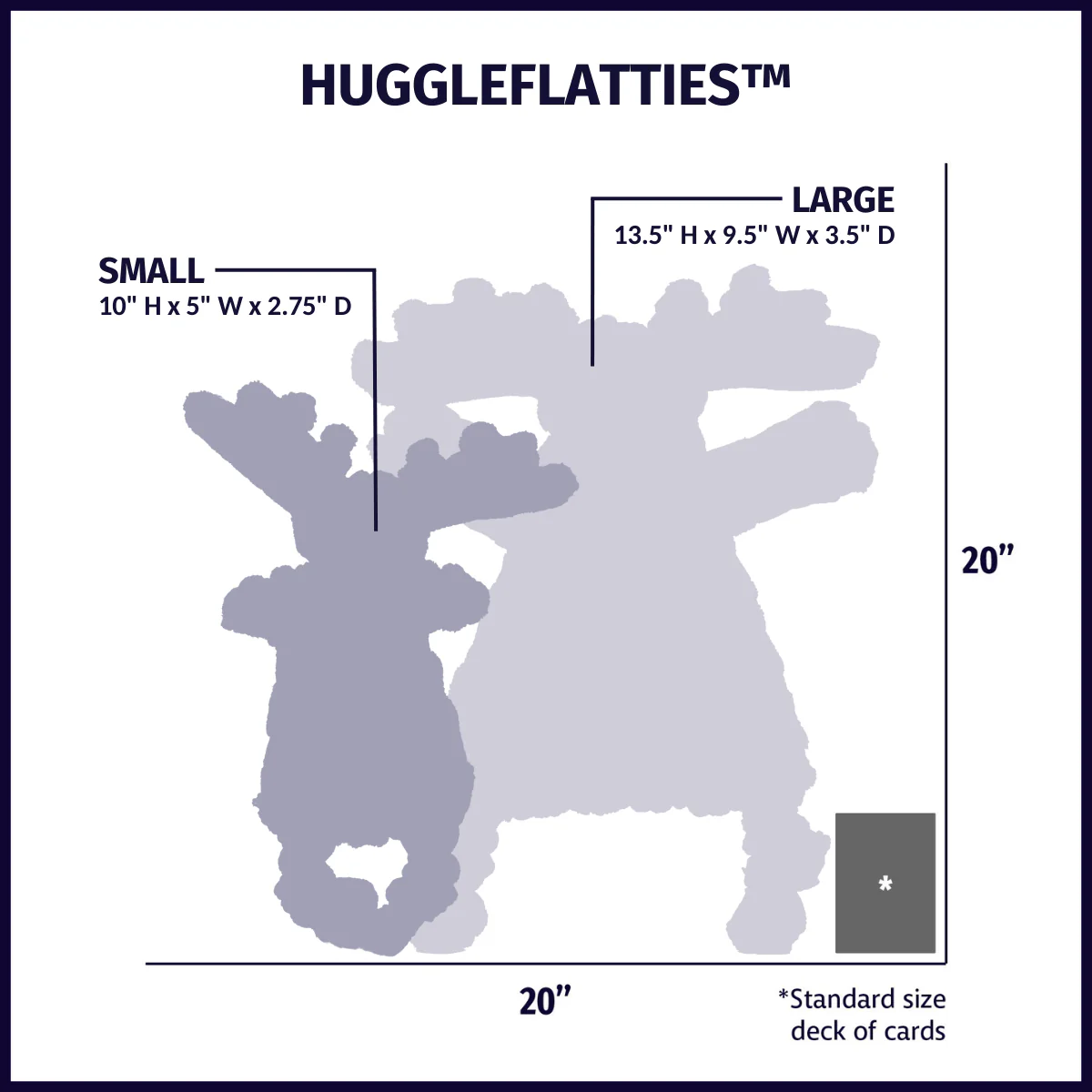 Barnyard HuggleFlatties™ Assorted Durable Plush Dog Toys (3pk) - Image 14