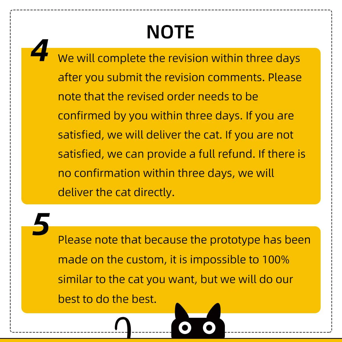 Basic Custom Cat Plush – Personalized Pet Unique Gift Idea - Image 5
