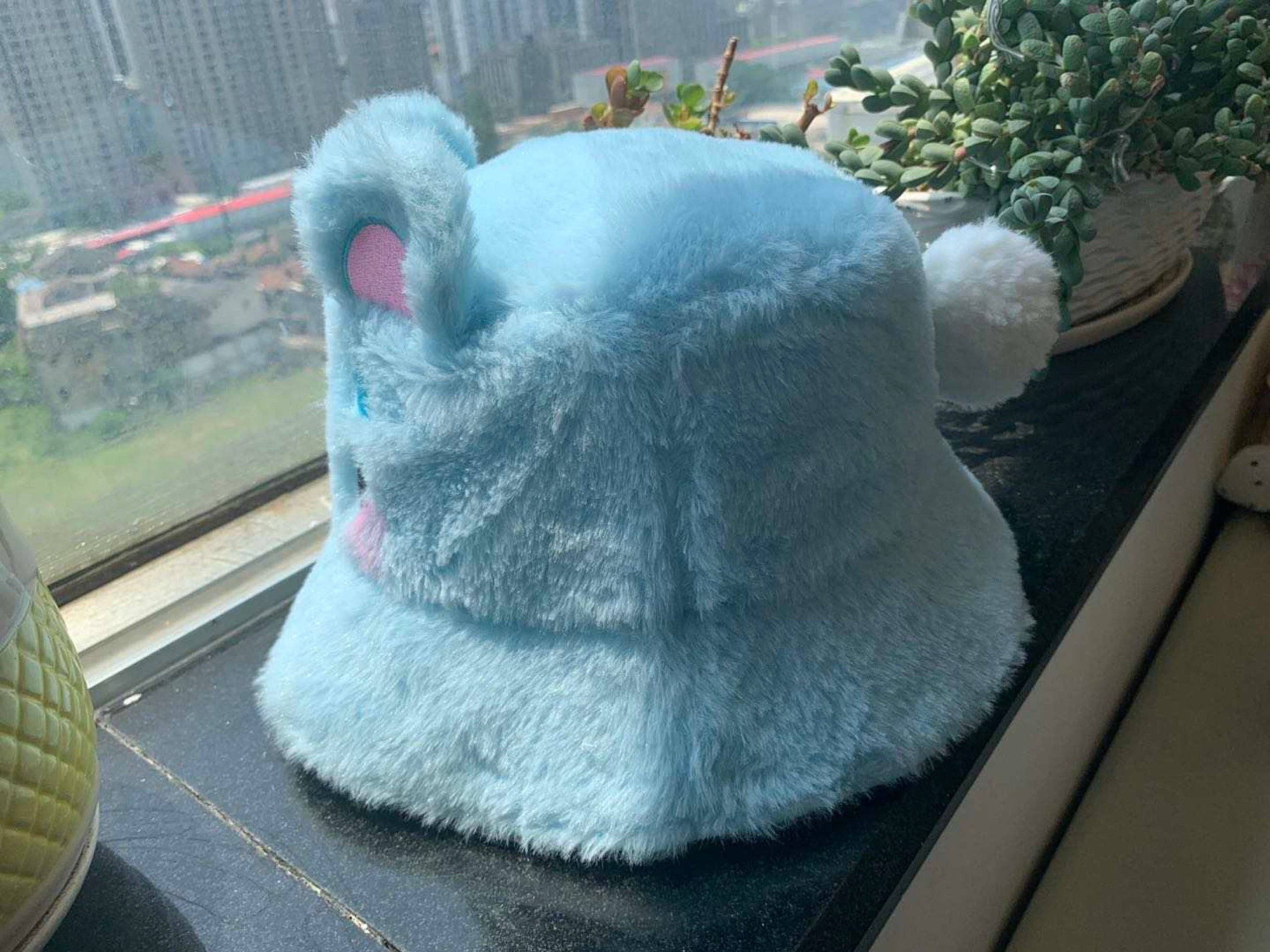 Basura Gang - Nube the Blue Bear Bucket Hat - Image 4