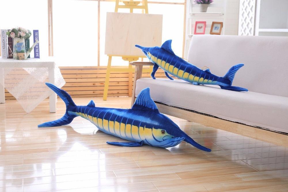 Big Blue Marin Realistic Plush Pillows - Image 2