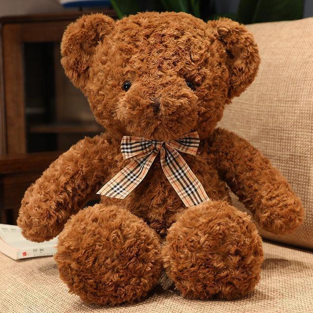 Bow Tied Teddy Bear Plush Toys - Image 2