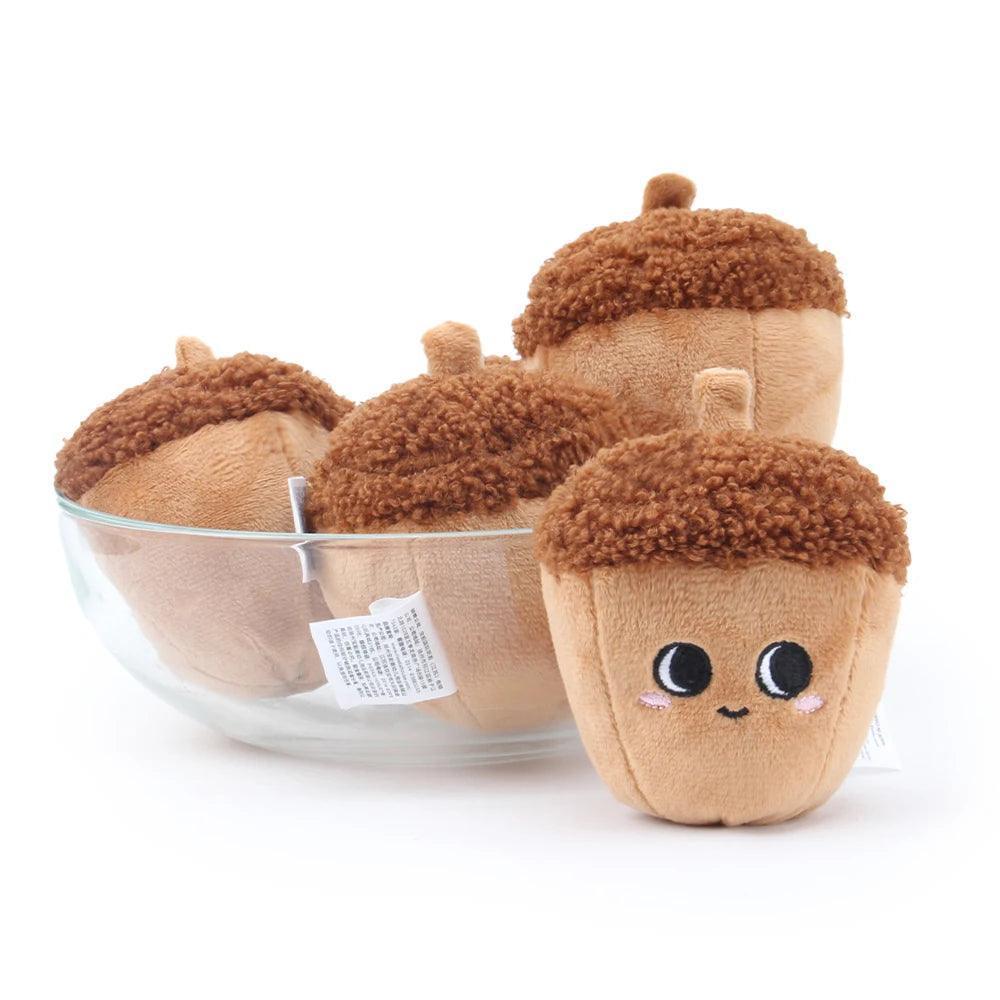 Brown Hazelnut Nut Plush Toy - Image 5