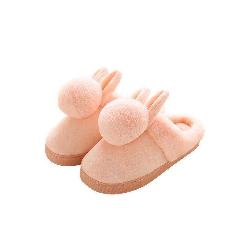 Bunny Rabbit Plush Animal Slippers - Image 4