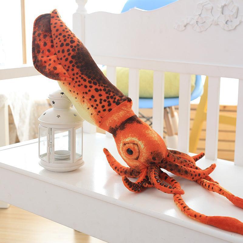 Calamari Squid Soft Stuffed Plush Toy - Image 5