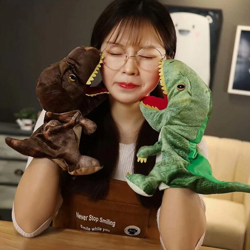 Cartoon Dinosaur Hand Puppet - Image 4