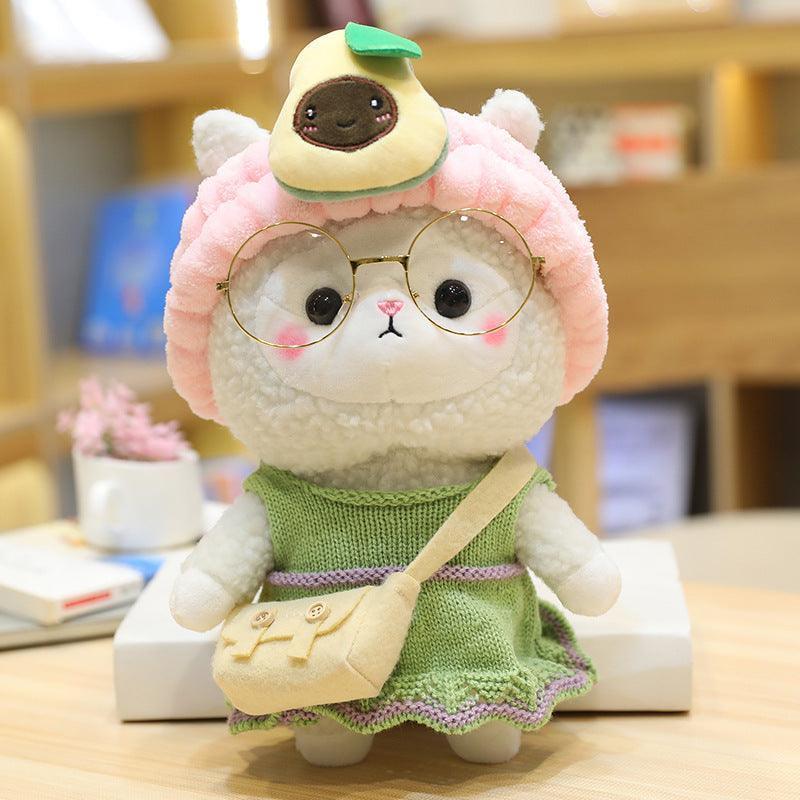 Cho Kawaii Baby Sheep In Various Cute Outfits Plush Toy - Image 9