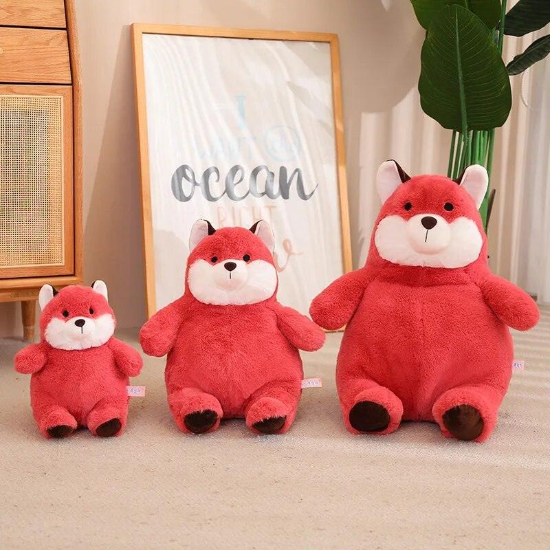 Chubby Red Fox Plushie - Image 3