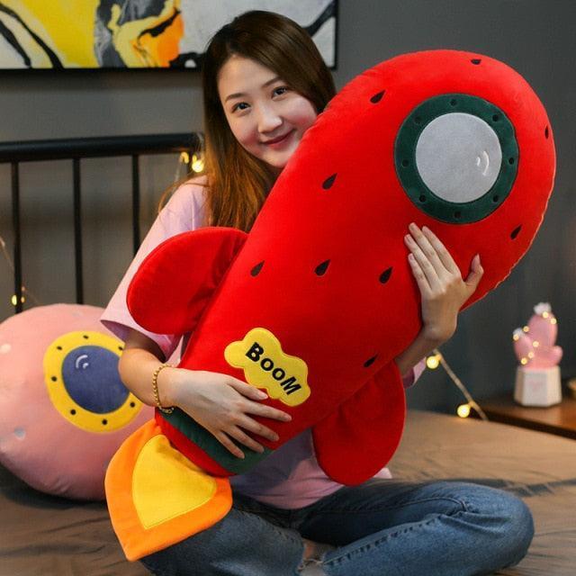 Cool Rocket Pillow Plush Toy - Image 3