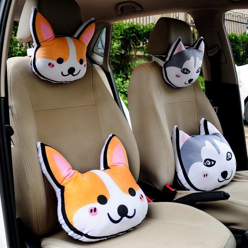 Corgi, Shiba Inu, Husky, Schnauzer Dog Plush Pillows - Image 2