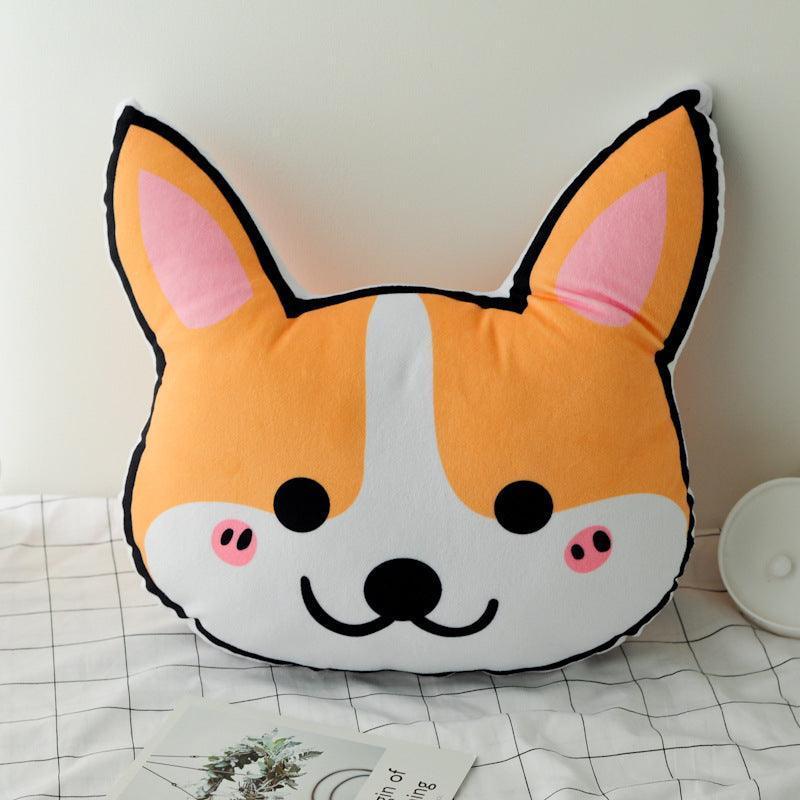 Corgi, Shiba Inu, Husky, Schnauzer Dog Plush Pillows - Image 5