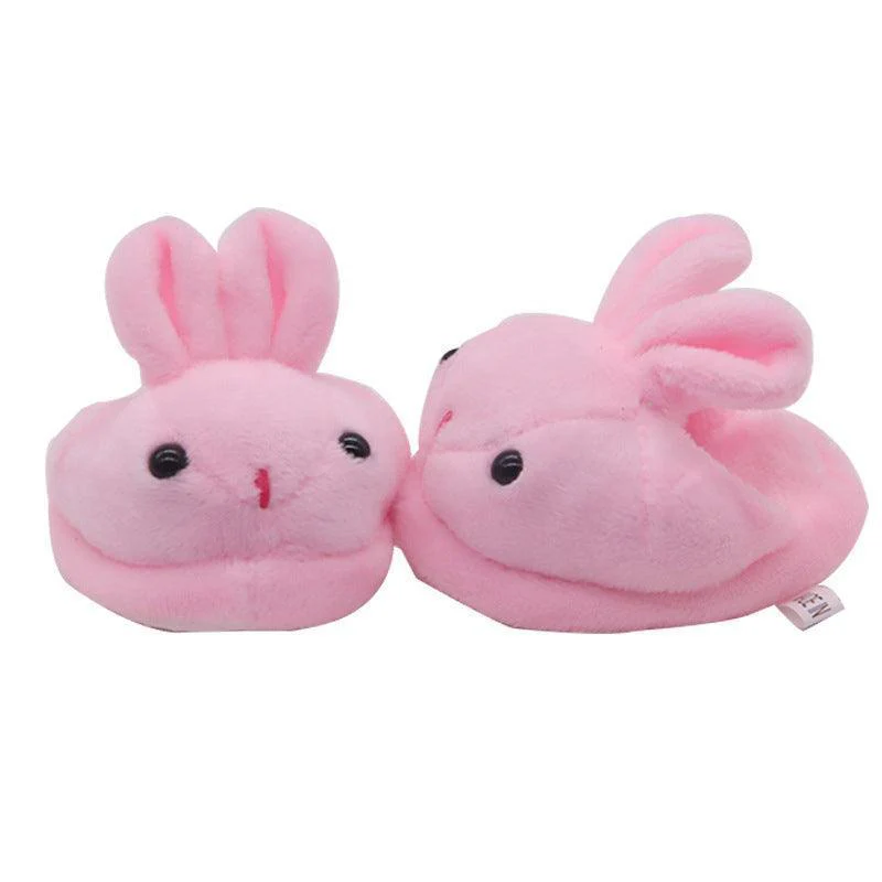 Creative Cute Children's Doll Plush Bunny Slippers