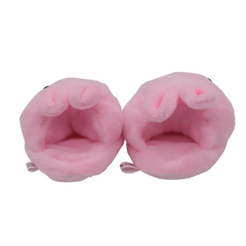 Creative Cute Children's Doll Plush Bunny Slippers - Image 3