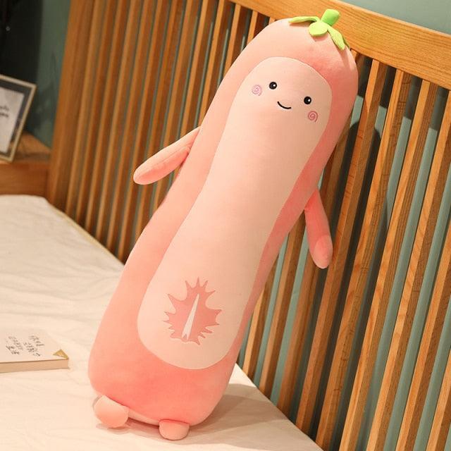 Creative Long Cartoon Fruit Pillows - Image 3