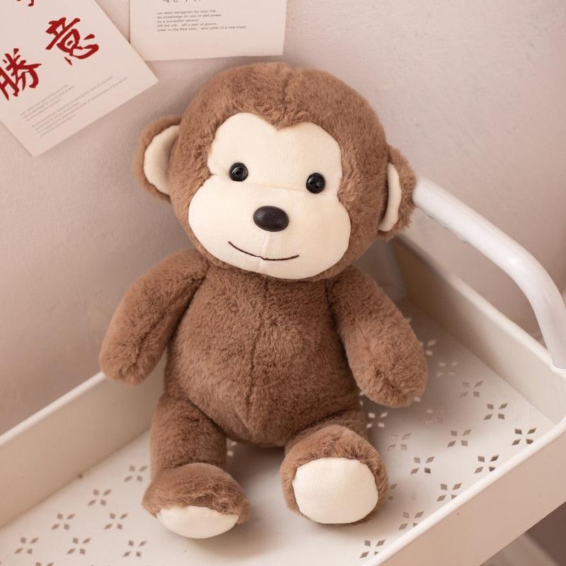 Cuddly Plush Monkey Stuffed Animal - Image 2