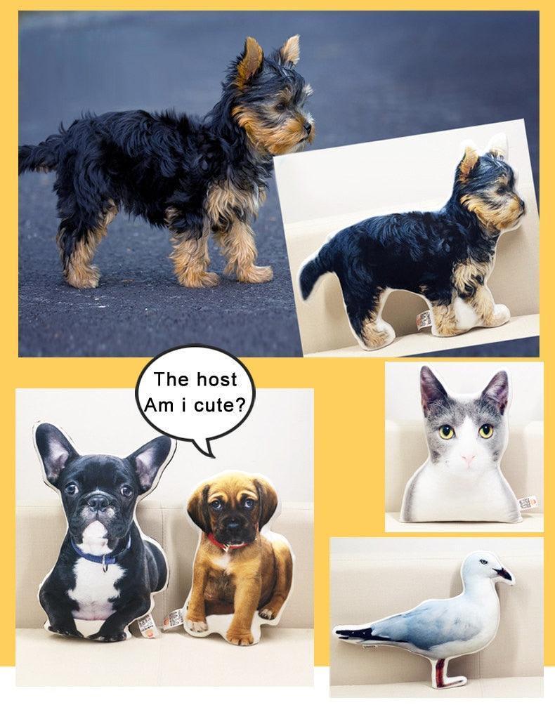 Custom Photo Realistic Pet Pillow - Image 7