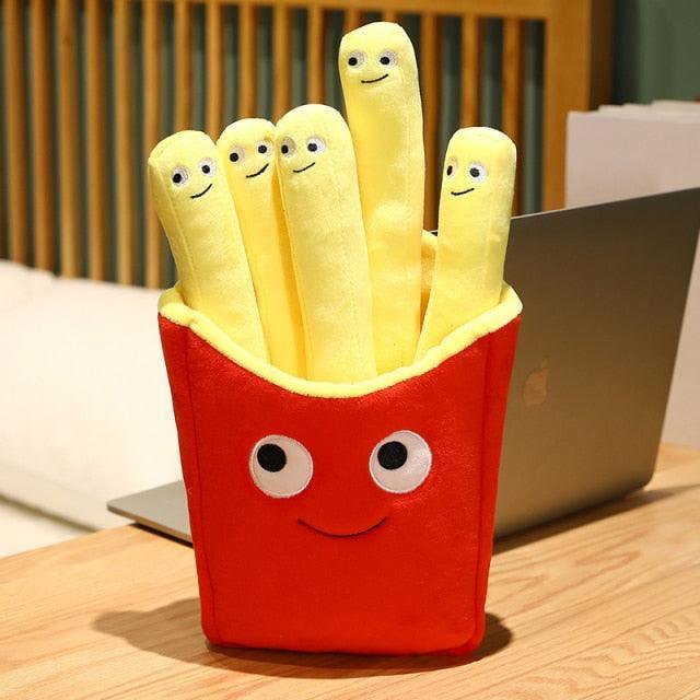 Cute Cartoon Plush Hamburger Ice Cream French Fries Toys - Image 19