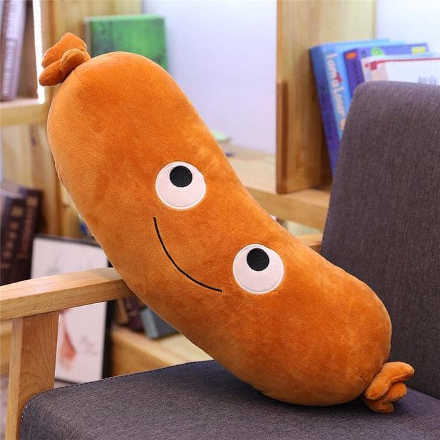 Cute Cartoon Plush Hamburger Ice Cream French Fries Toys - Image 6