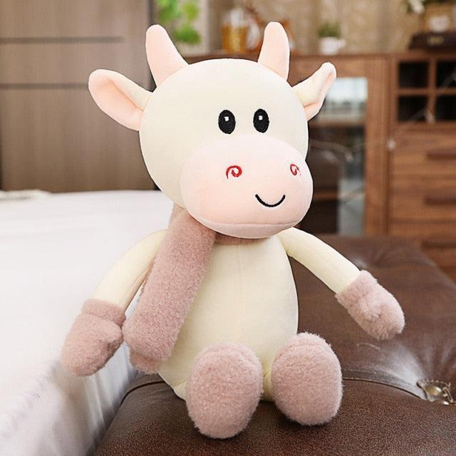 Cute Cow With Skirt Stuffed Animal - Image 3