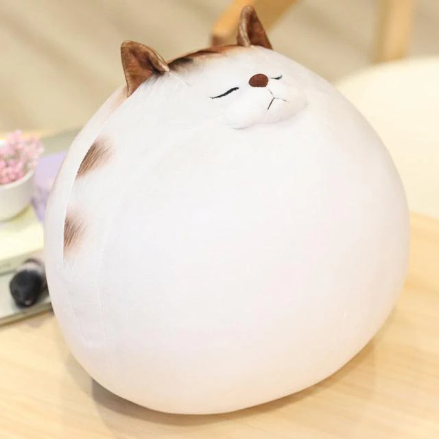 Cute Fat Cat Pillow Stuffed Animals - Image 4