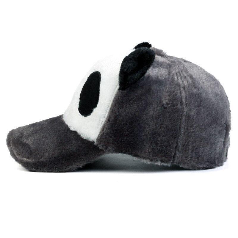 Cute Fuzzy Panda Hat Plushy - Image 4