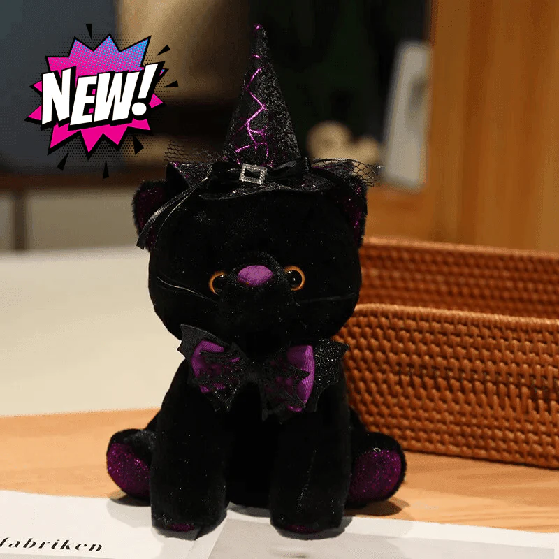 Halloween Witchy Kitty Cat Plushie - Image 16