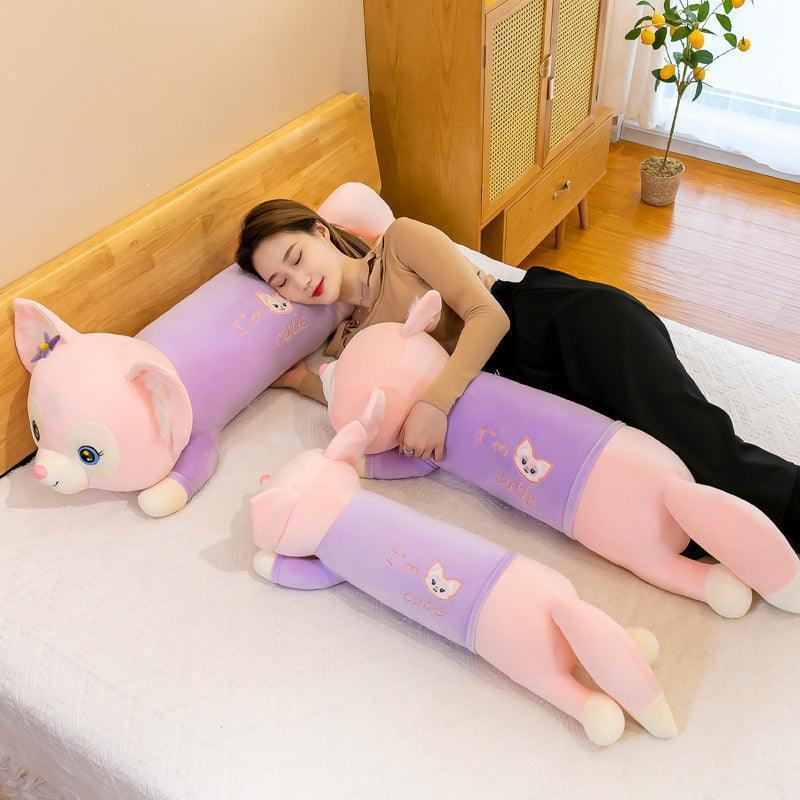 Cute Long Fox Plush Pillows - Image 3