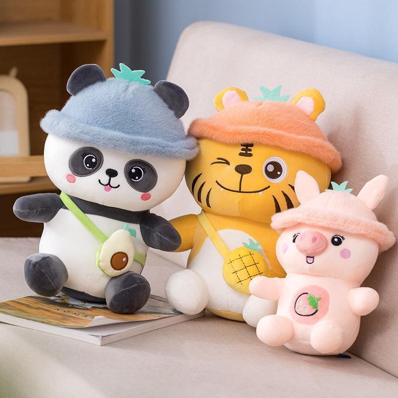 Cute Panda and Tiger Plush Stuffed Animals - Image 3