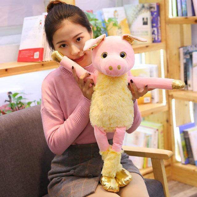 Cute Pig and Unicorn Ballerina Plushies - Image 2