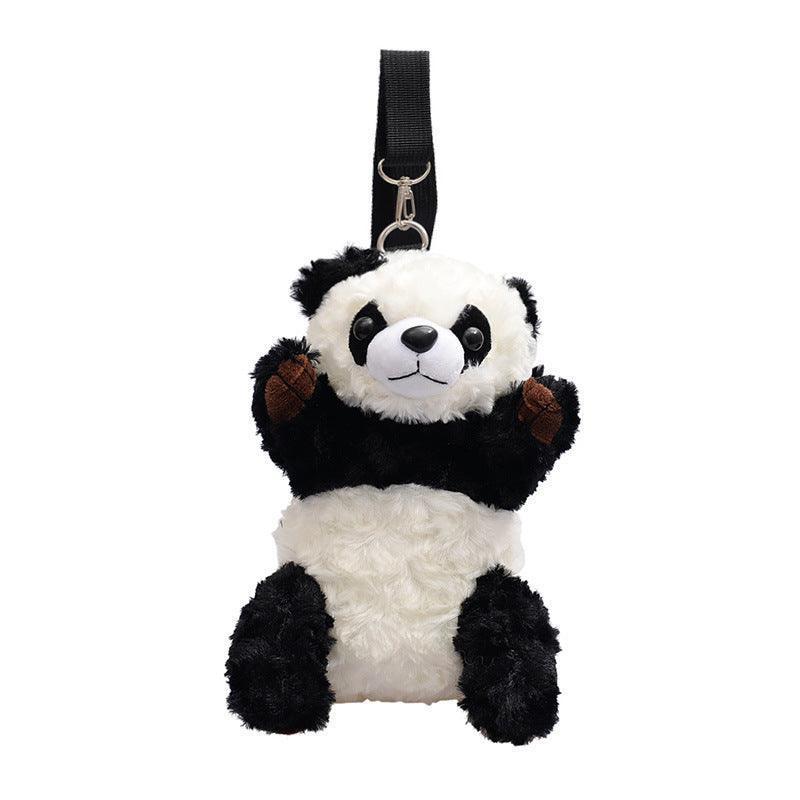 cute plush panda bag cartoon shoulder bag - Image 7