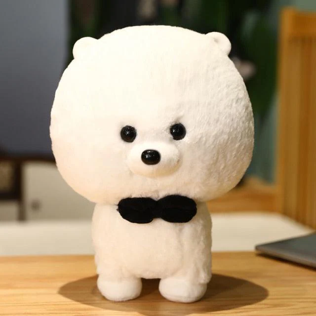 Cute Pomeranian Stuffed Dog Plush Toy - Image 3